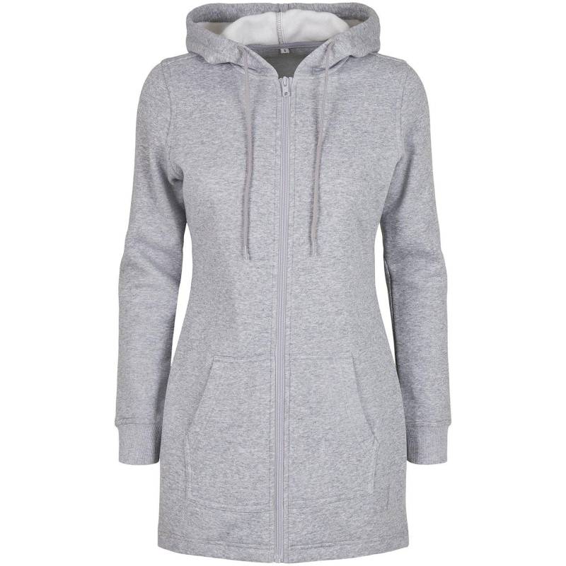 Sweat Parka Damen Grau 4XL von Build Your Own