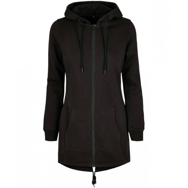 Sweat Parka Damen Schwarz 4XL von Build Your Own