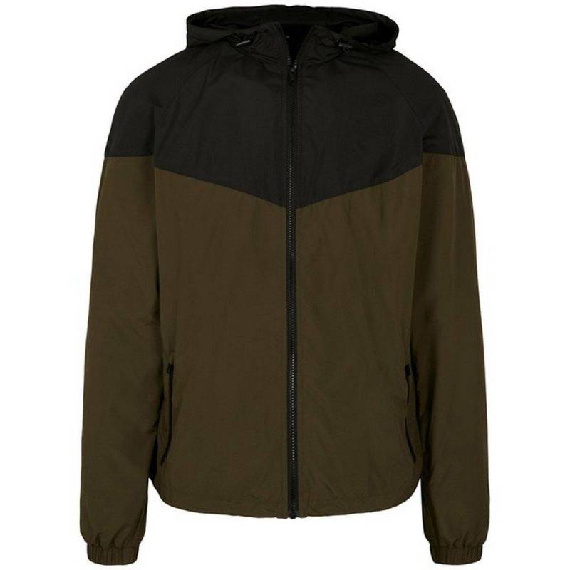 Tech Jacke Herren Olivegrün XS von Build Your Own