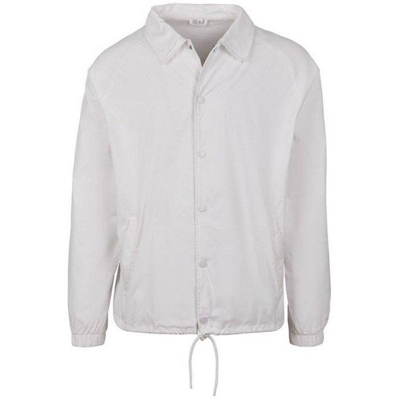 Trainerjacke Herren Weiss 3XL von Build Your Own