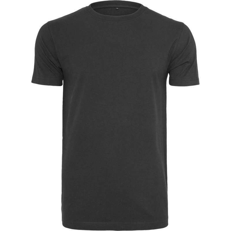 Tshirt, Runder Halsausschnitt Herren Schwarz 3XL von Build Your Own