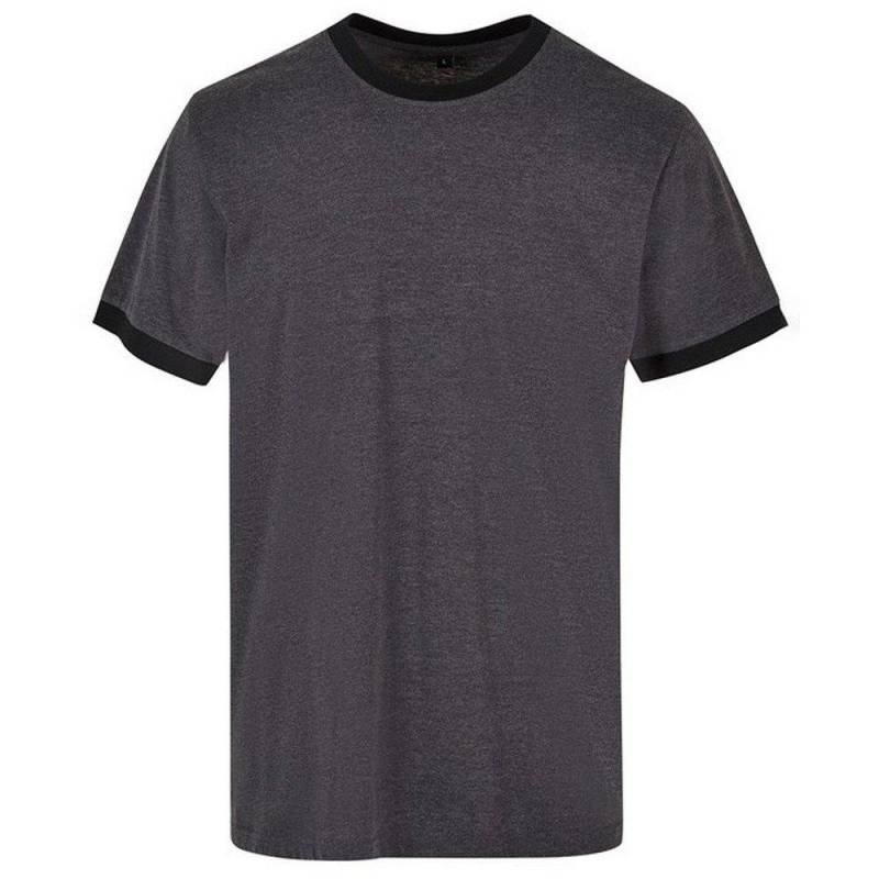 Tshirt Herren Charcoal Black L von Build Your Own