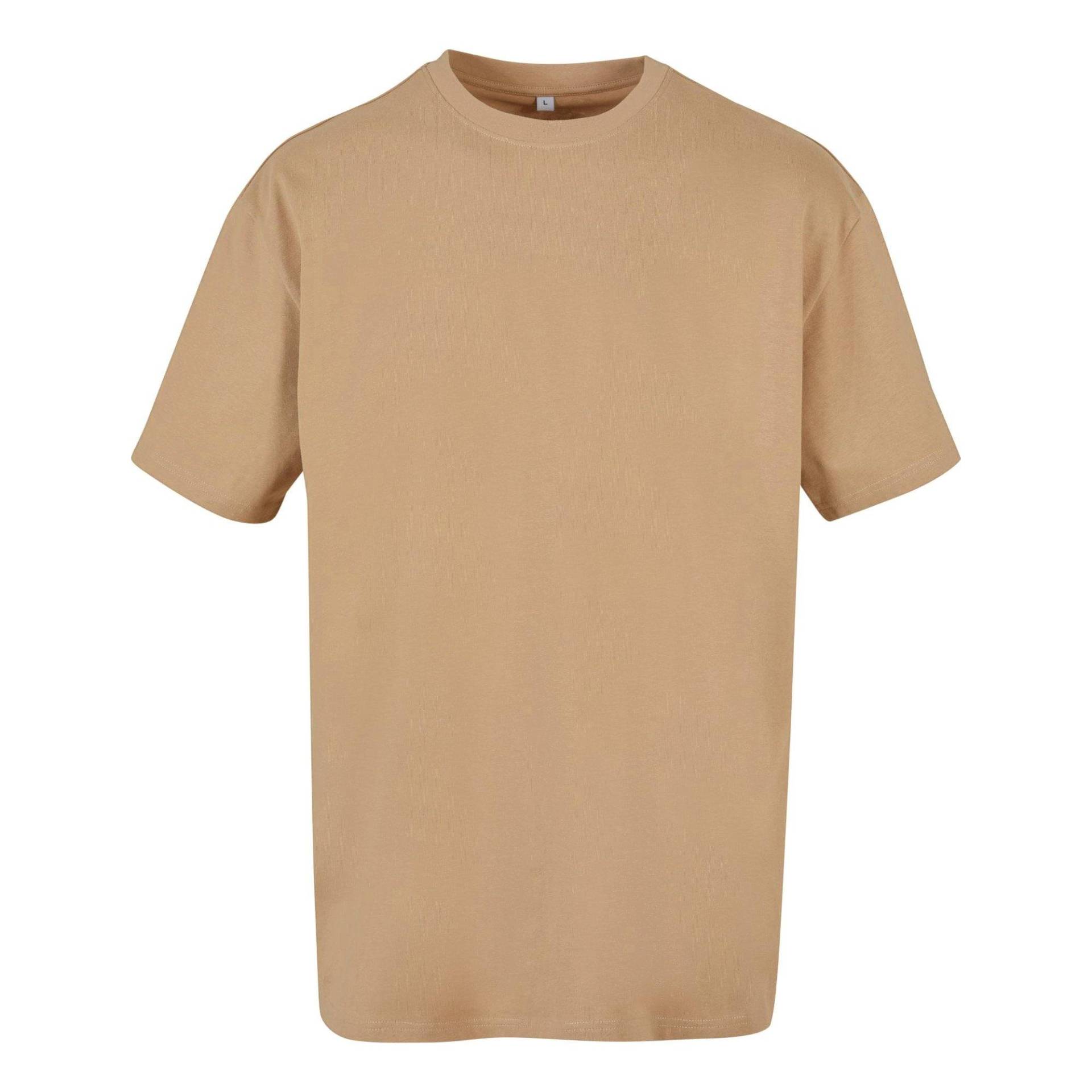 Tshirt Schwer Damen Beige 4XL von Build Your Own