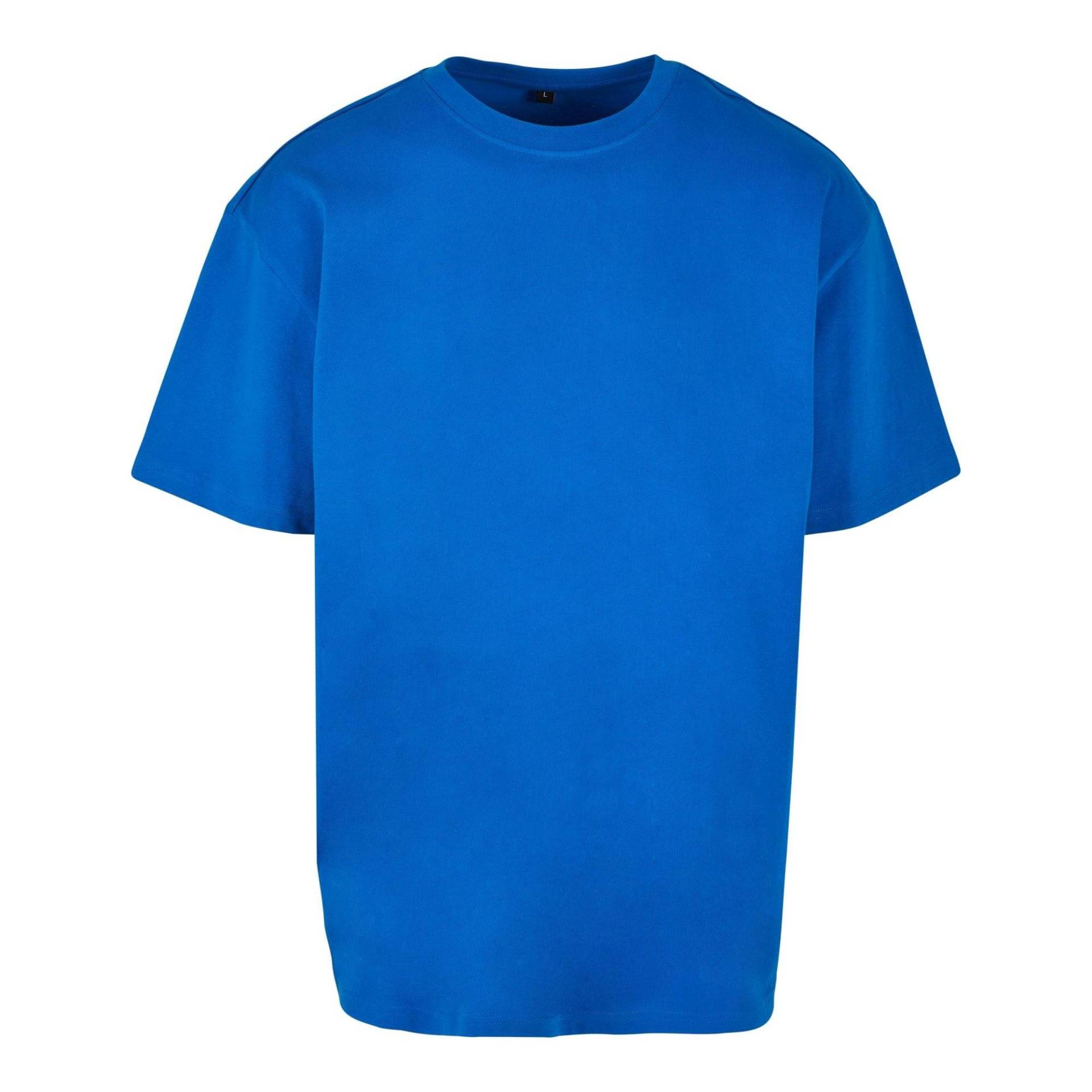 Tshirt Schwer Damen Blau L von Build Your Own