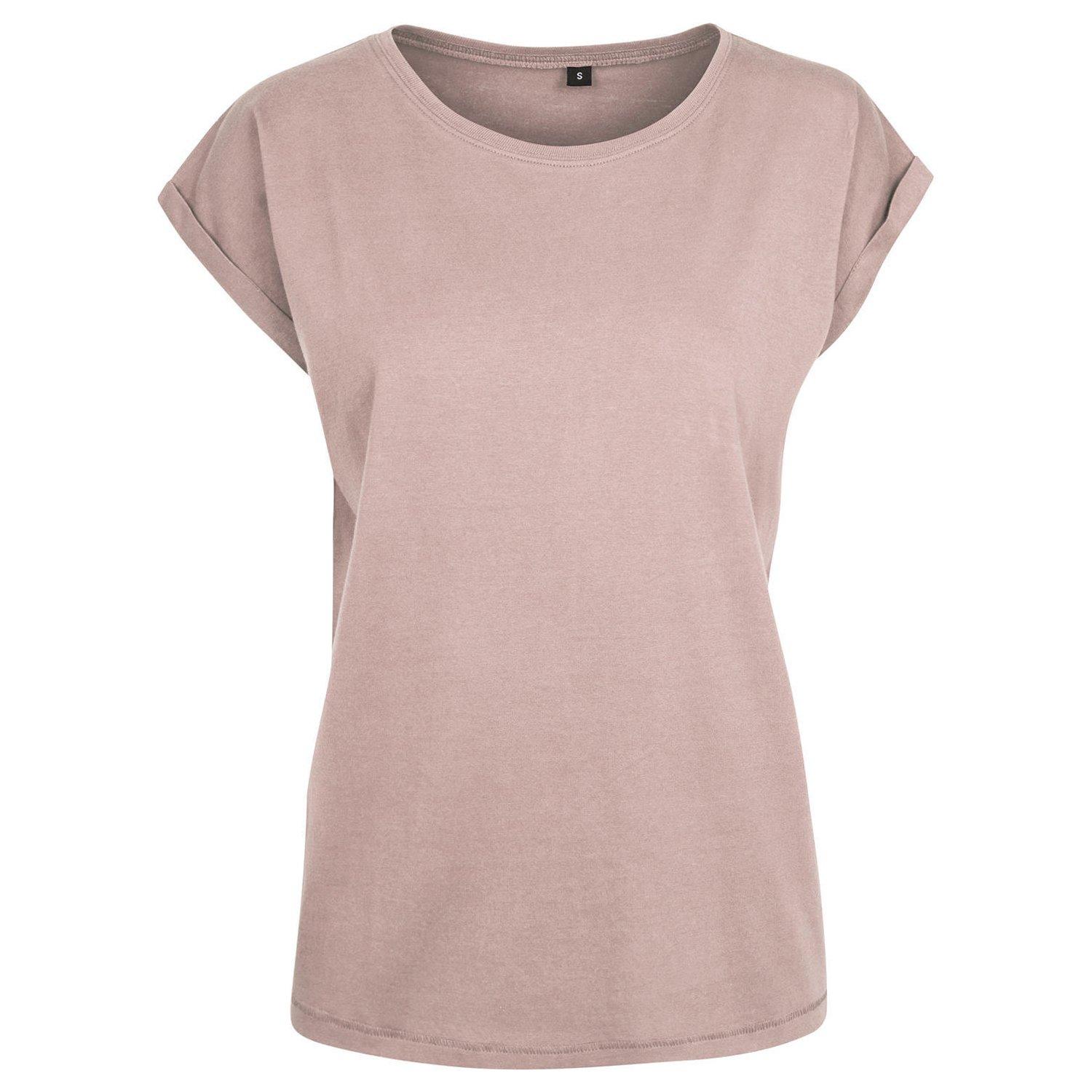 Build Your Own - TShirt Überschnittene Schulter, für Damen, Dusty Rose, Größe XL von Build Your Own