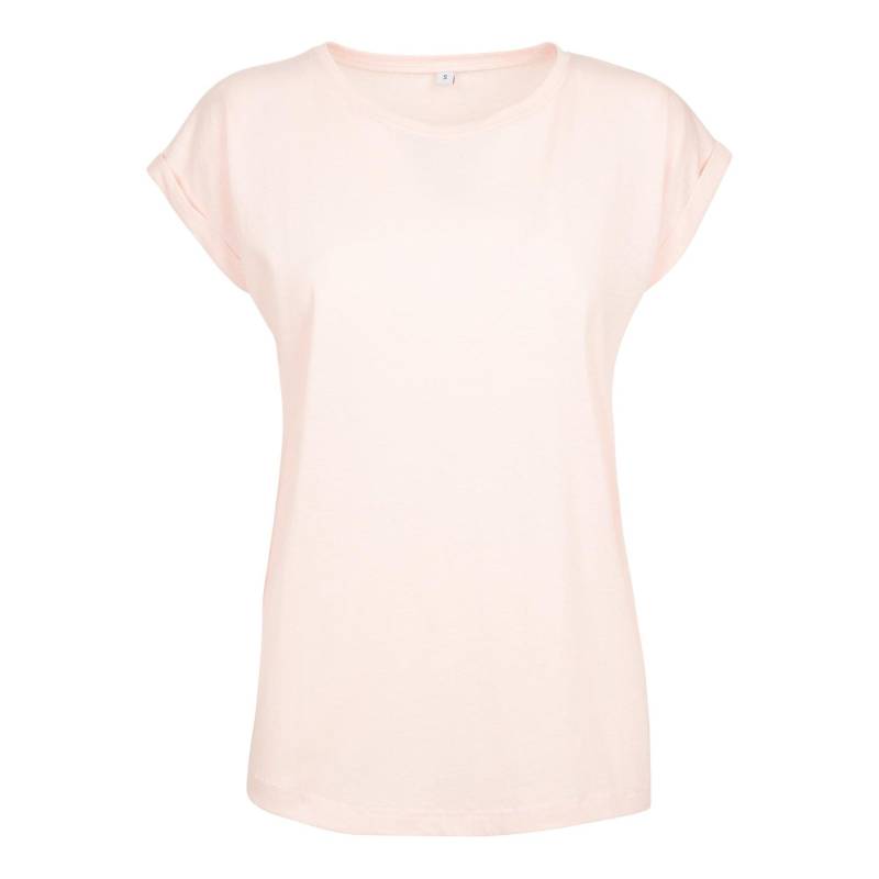 Tshirt Überschnittene Schulter Damen Pink M von Build Your Own