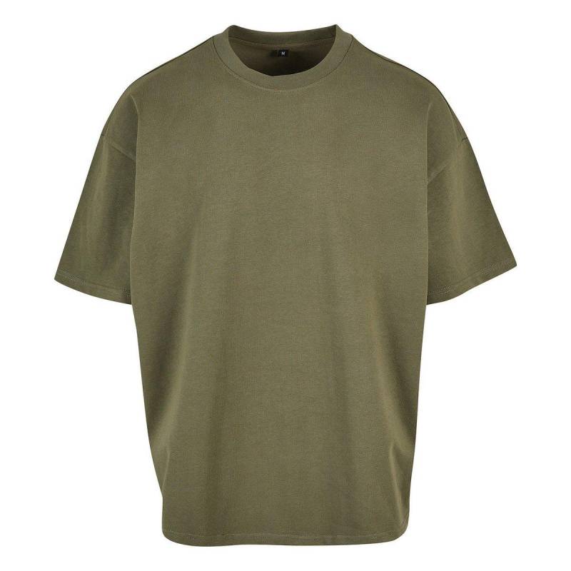 Tshirt Ultraschwer Herren Olivegrün 5XL von Build Your Own