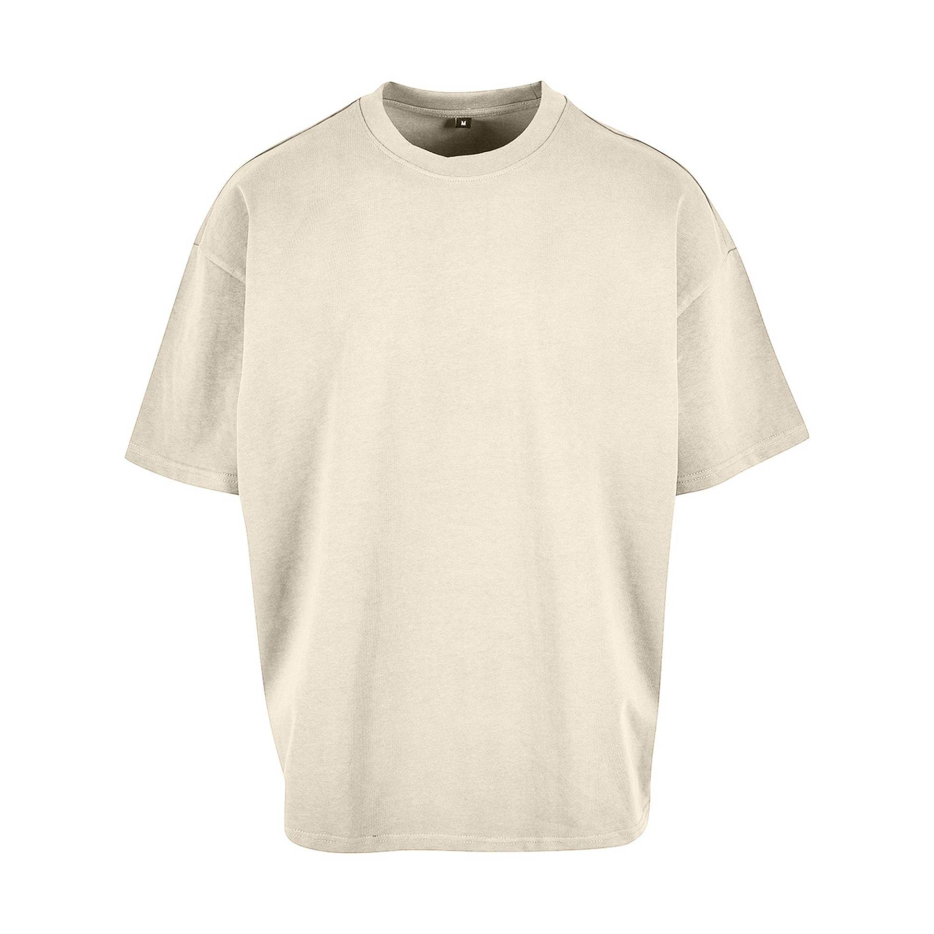 Tshirt Ultraschwer Herren Sand 4XL von Build Your Own