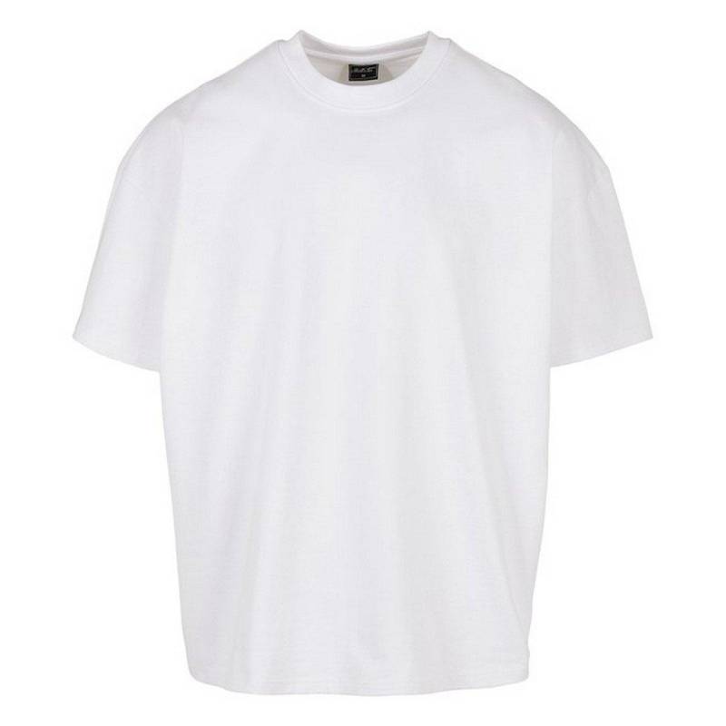 Tshirt Ultraschwer Herren Weiss 4XL von Build Your Own