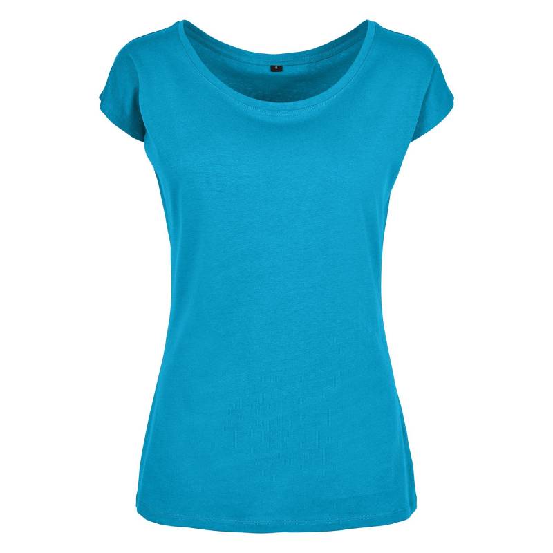 Tshirt Weite Öffnung Damen Blau 5XL von Build Your Own