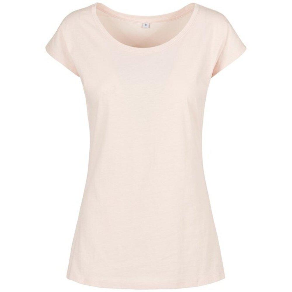 Tshirt Weite Öffnung Damen Pink XL von Build Your Own