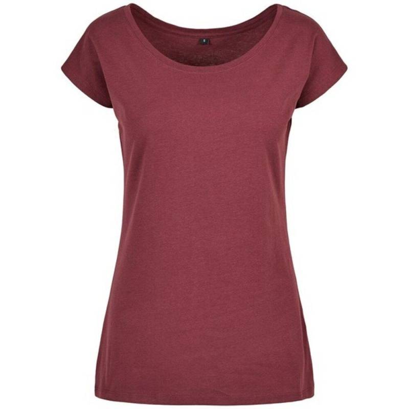 Tshirt Weite Öffnung Damen Rot Bunt 4XL von Build Your Own