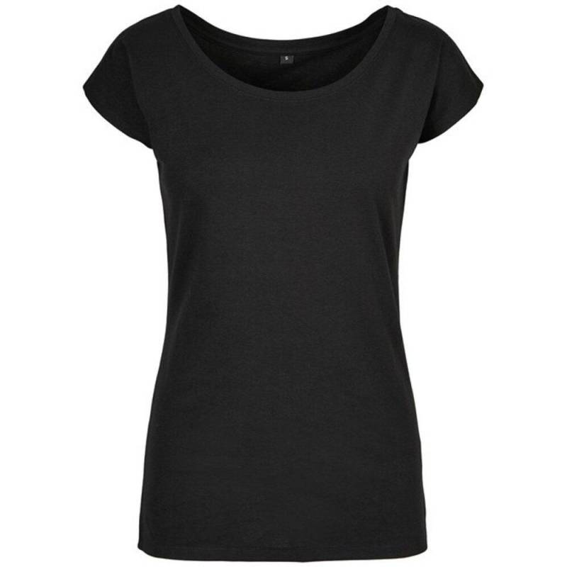 Tshirt Weite Öffnung Damen Schwarz 5XL von Build Your Own