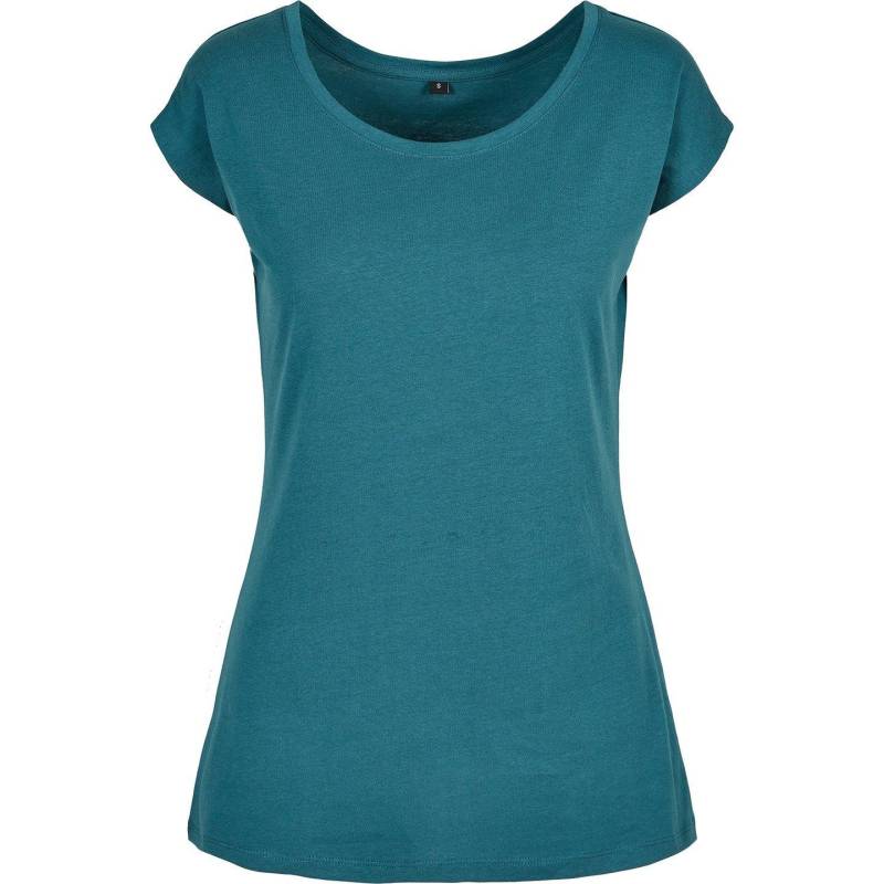 Tshirt Weite Öffnung Damen Taubenblau 3XL von Build Your Own