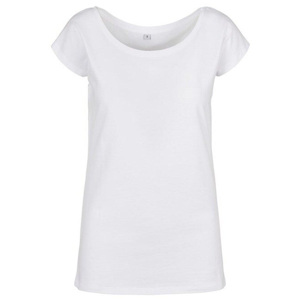 Tshirt Weite Öffnung Damen Weiss XS von Build Your Own