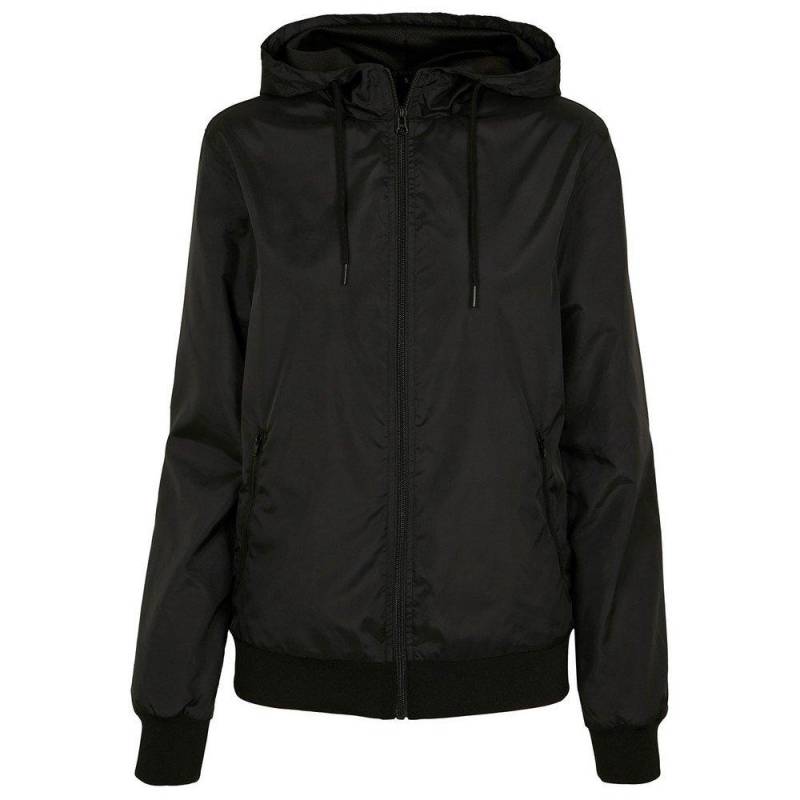 Windrunner Jacke Damen Schwarz XS von Build Your Own