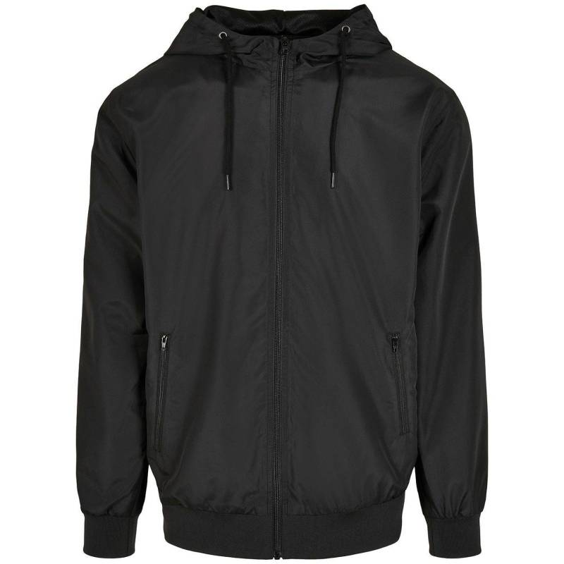 Windrunner Jacke Herren Schwarz 3XL von Build Your Own