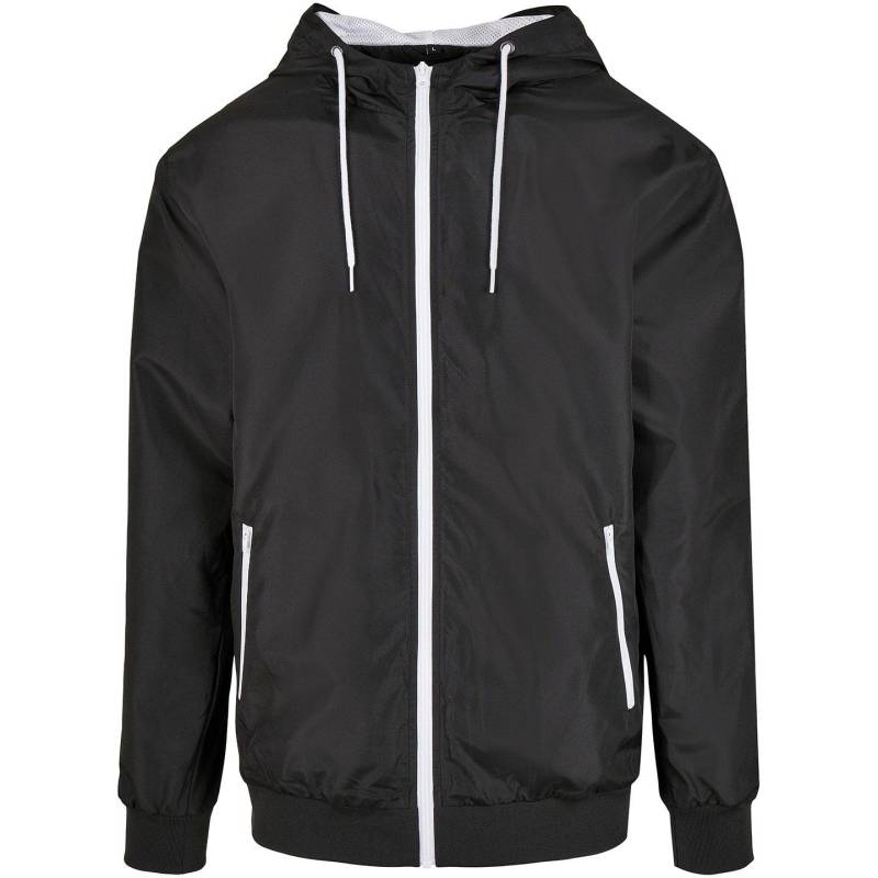 Windrunner Jacke Herren Schwarz XL von Build Your Own