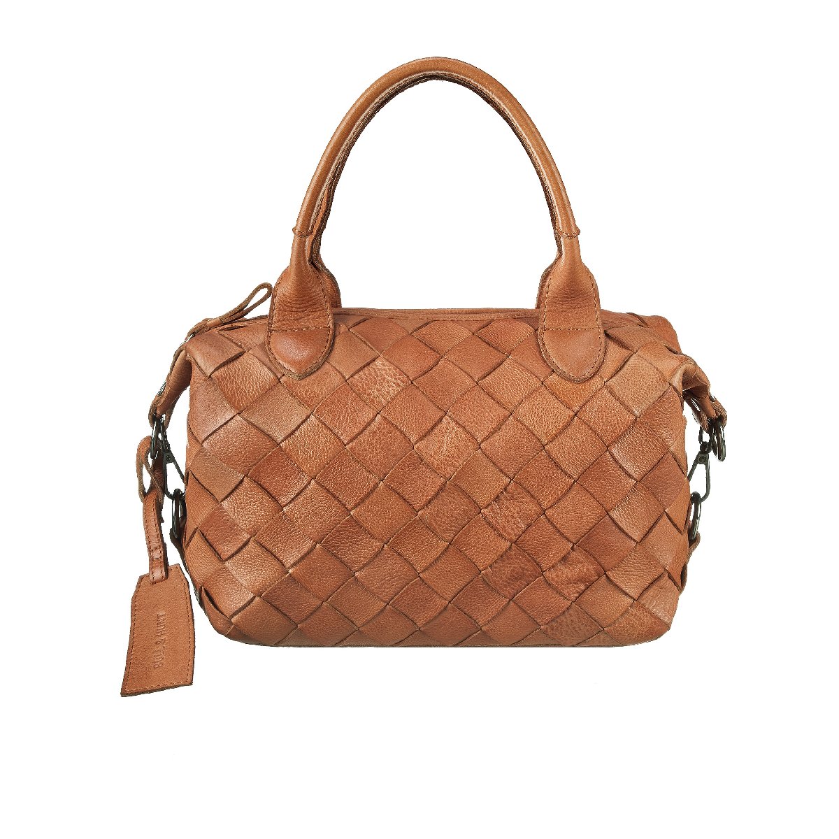 Charlotta - Handtasche in Flechtwerk Tan von Bull & Hunt