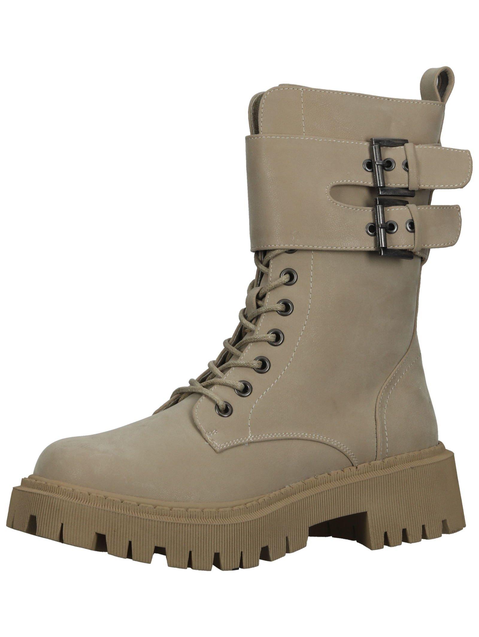 Stiefelette Damen Beige 36 von Bullboxer