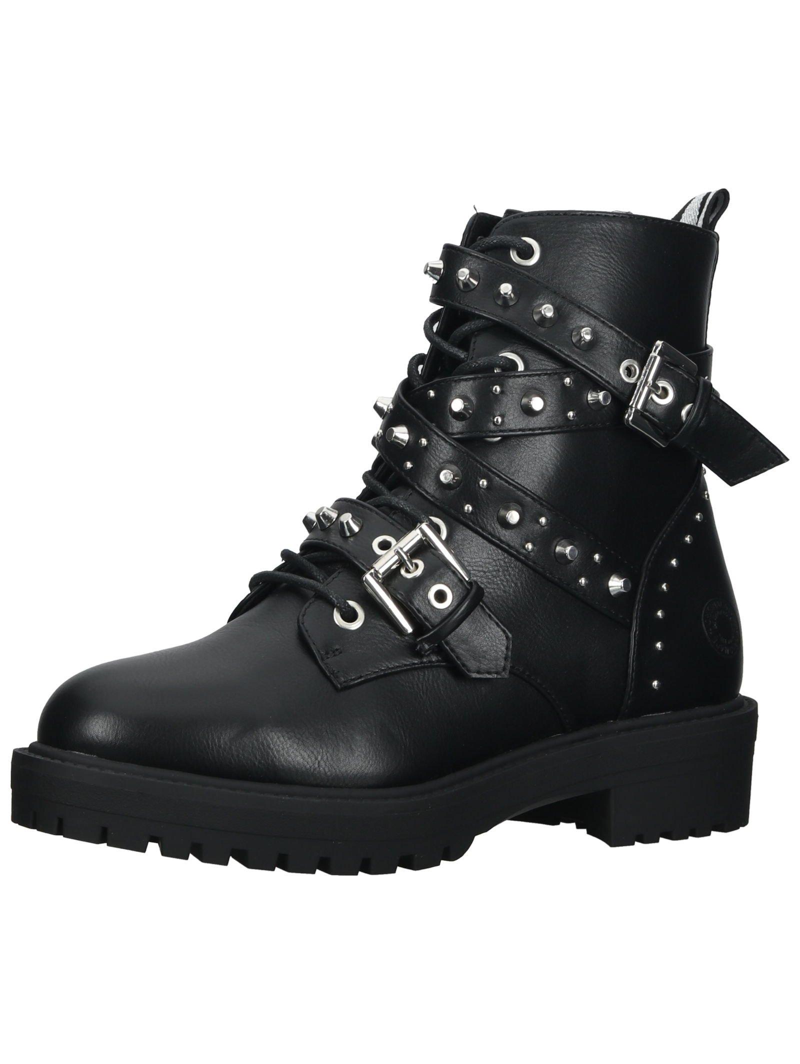 Stiefelette Damen Schwarz 36 von Bullboxer