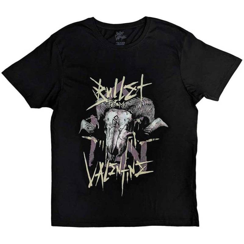 Tshirt Rückseitiger Aufdruck Damen Schwarz S von Bullet For My Valentine