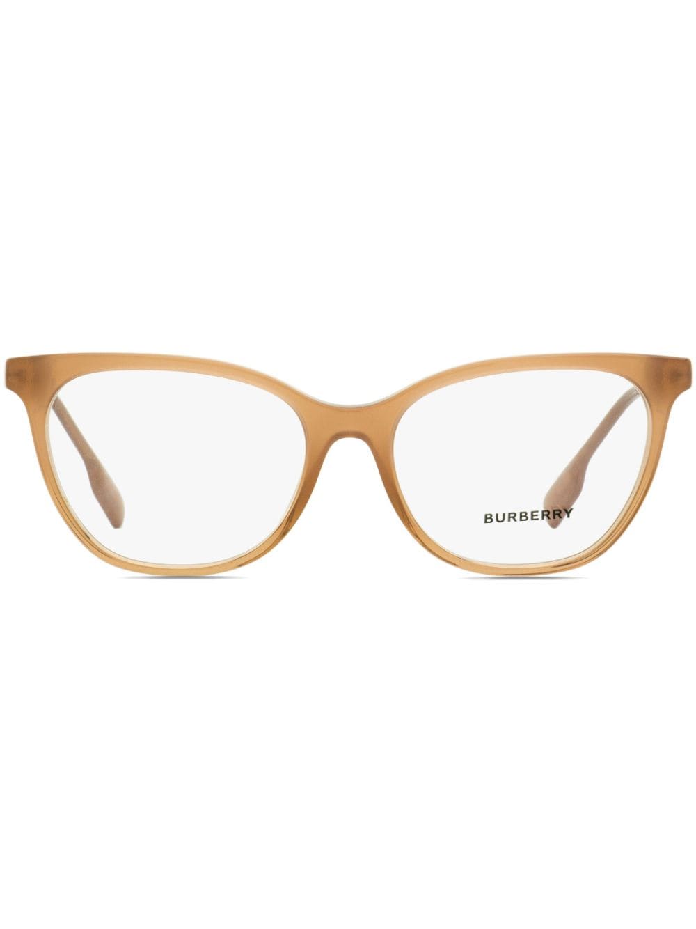 Burberry Eyewear Charlotte cat-eye glasses - Neutrals von Burberry Eyewear