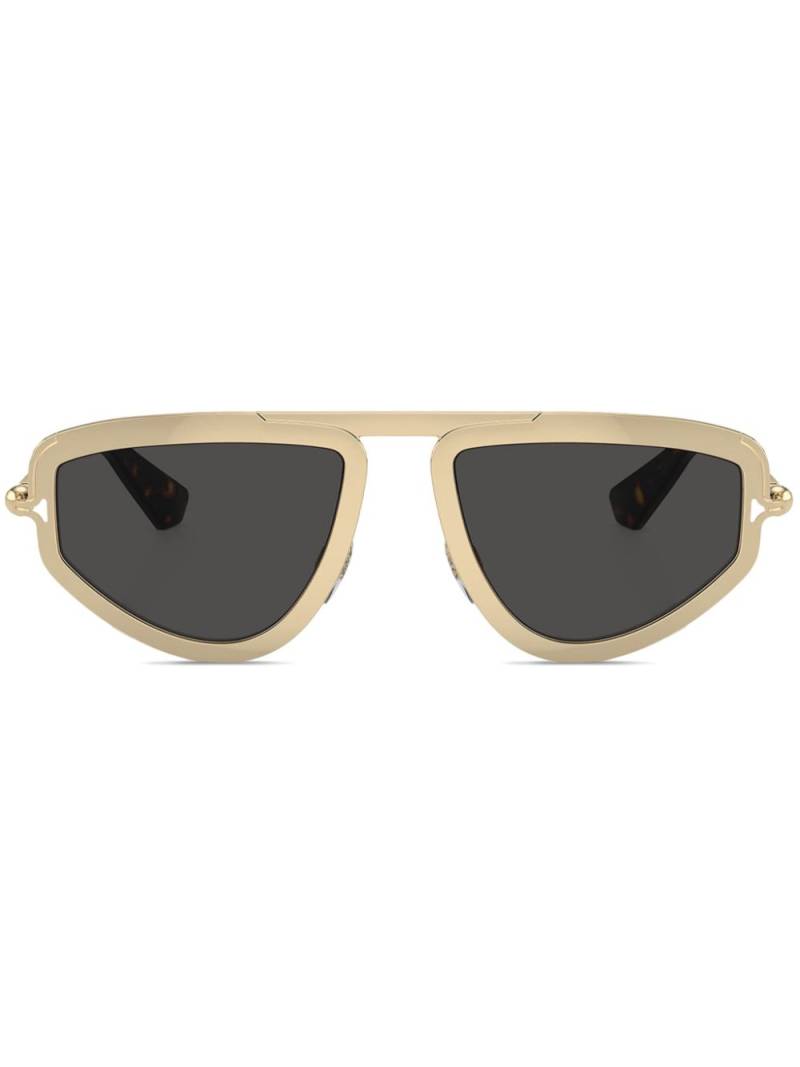 Burberry Eyewear Irregular sunglasses - Gold von Burberry Eyewear