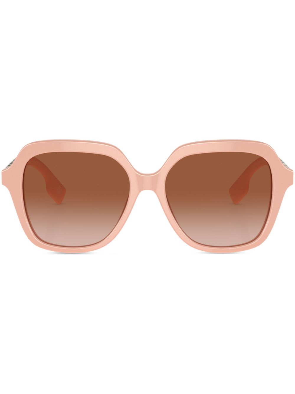 Burberry Eyewear Joni logo-lettering sunglasses - Pink von Burberry Eyewear