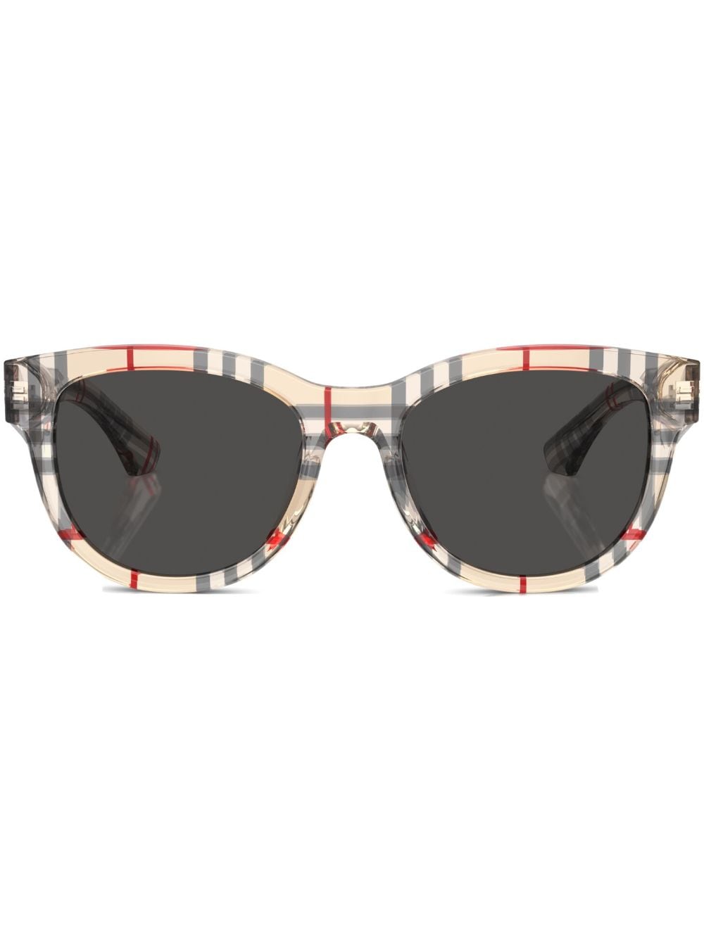 Burberry Eyewear Vintage Check pantos-frame sunglasses - Neutrals von Burberry Eyewear