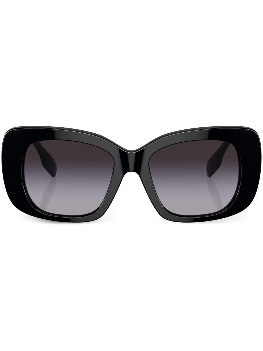 Burberry Eyewear logo-print square-frame sunglasses - Black von Burberry Eyewear