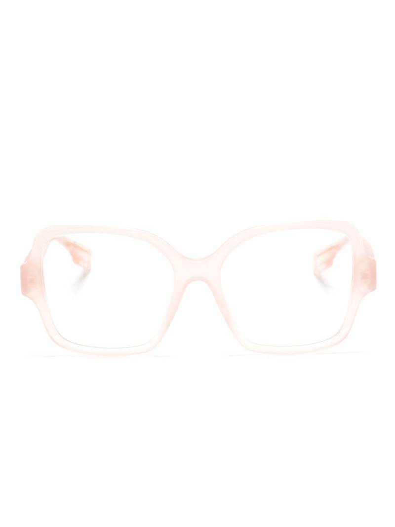 Burberry Eyewear oversize-frame glasses - Pink von Burberry Eyewear