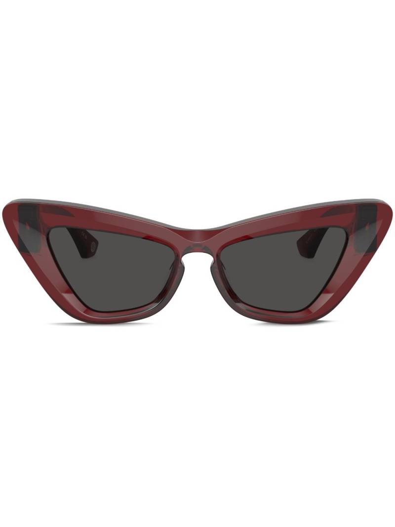 Burberry Eyewear rose monogram cat-eye sunglasses - Red von Burberry Eyewear