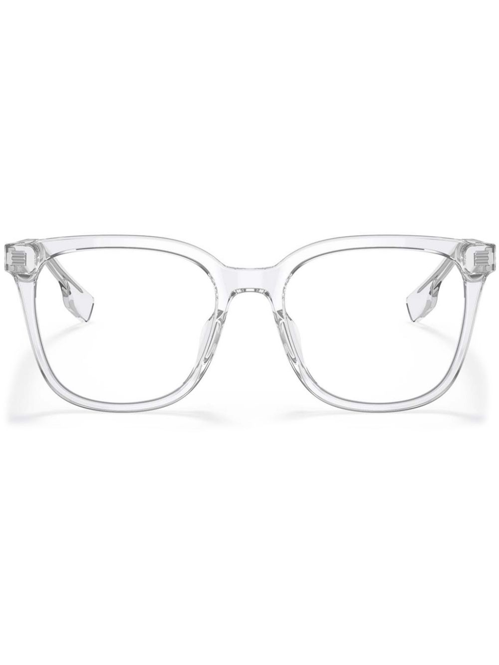 Burberry Eyewear square-frame glasses - White von Burberry Eyewear