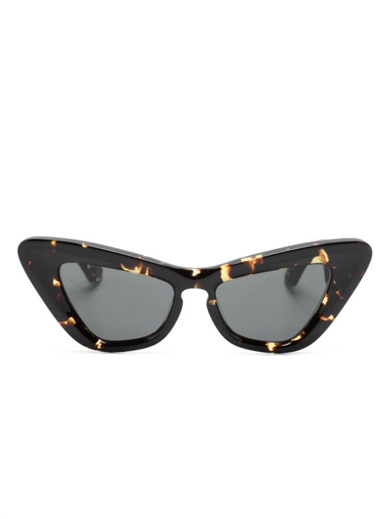 Burberry Eyewear tortoiseshell cat-eye sunglasses - Brown von Burberry Eyewear