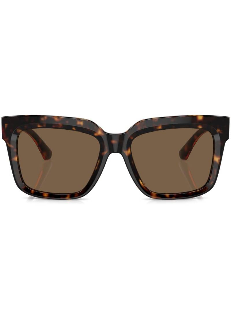 Burberry Eyewear tortoiseshell square-frame sunglasses - Brown von Burberry Eyewear