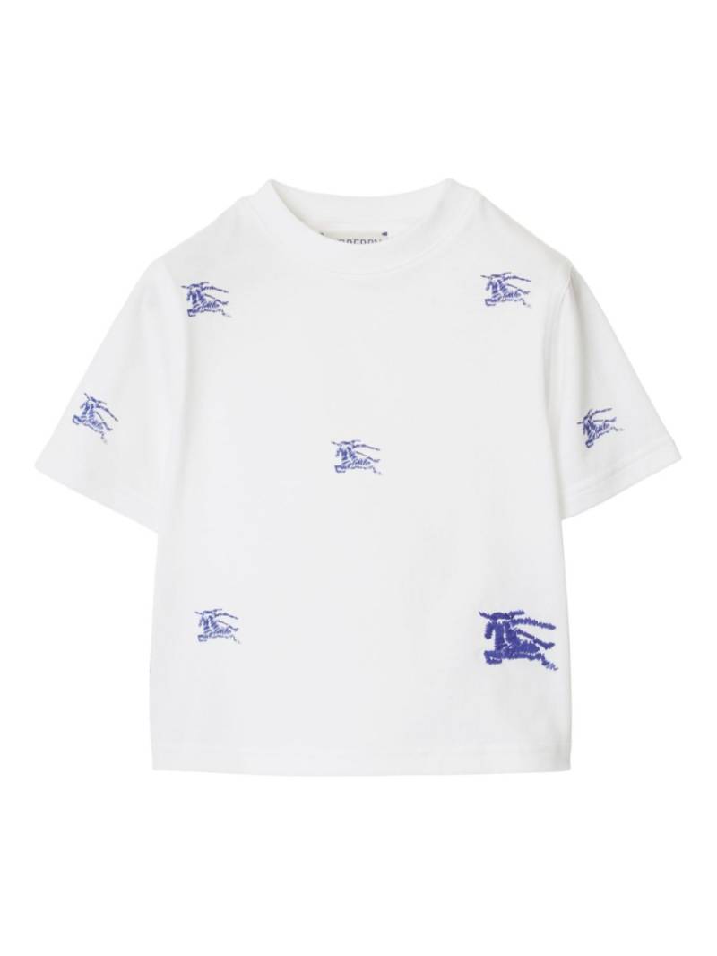 Burberry Kids EKD T-shirt - White von Burberry Kids