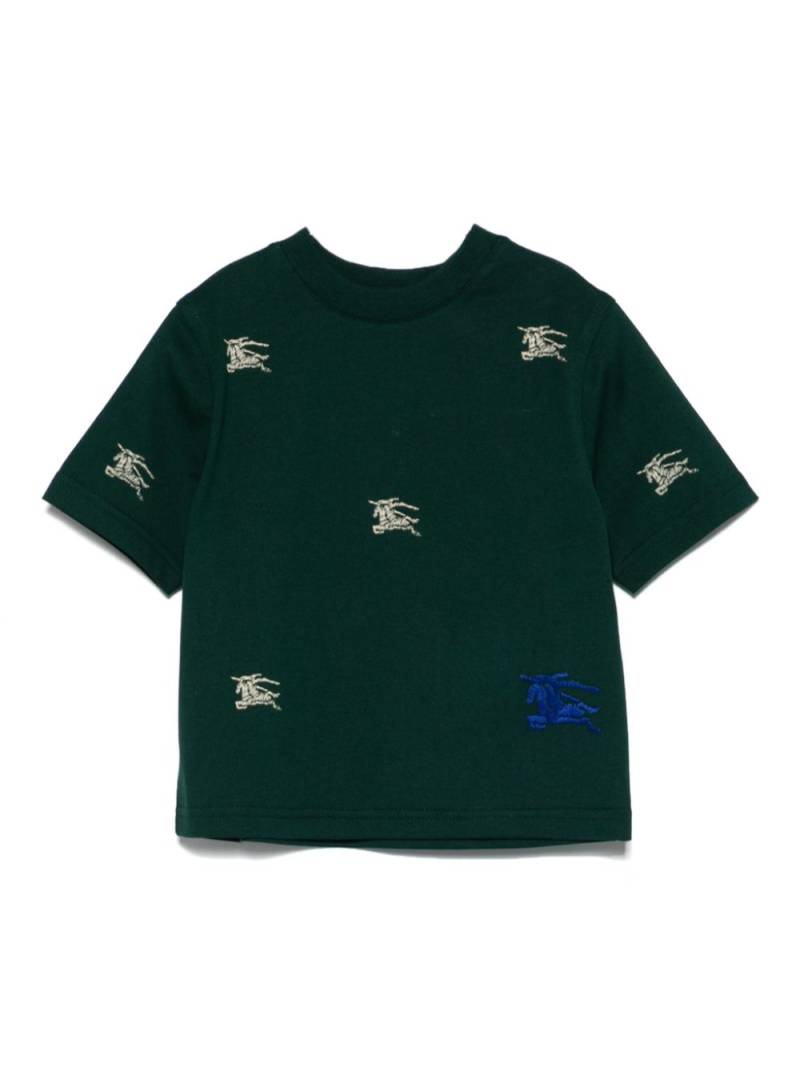 Burberry Kids EKD cotton T-shirt - Green von Burberry Kids