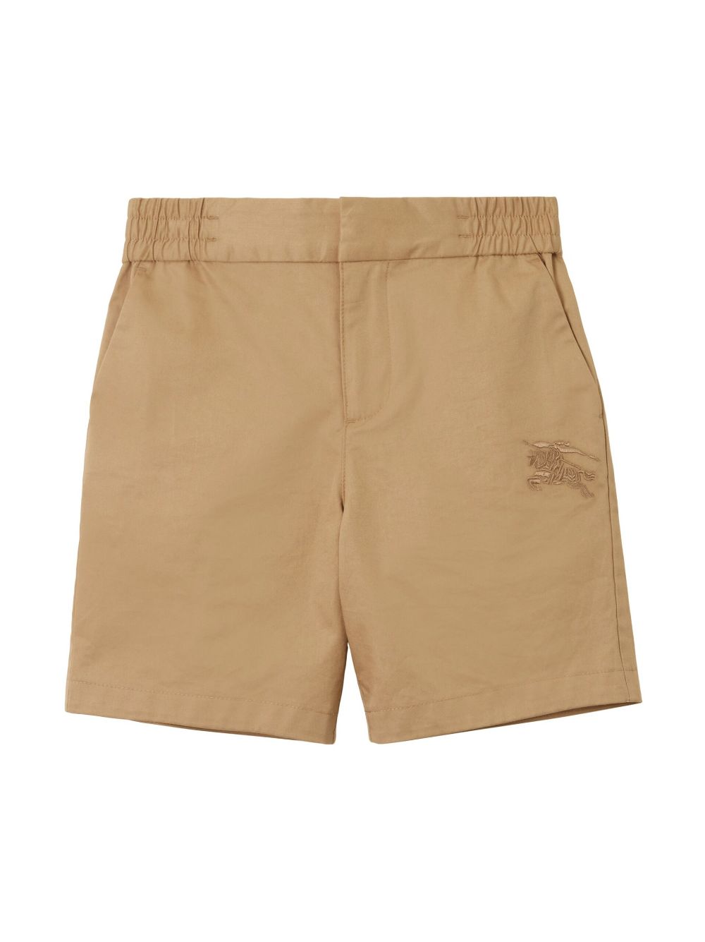 Burberry Kids EKD-embroidery chino shorts - Neutrals von Burberry Kids