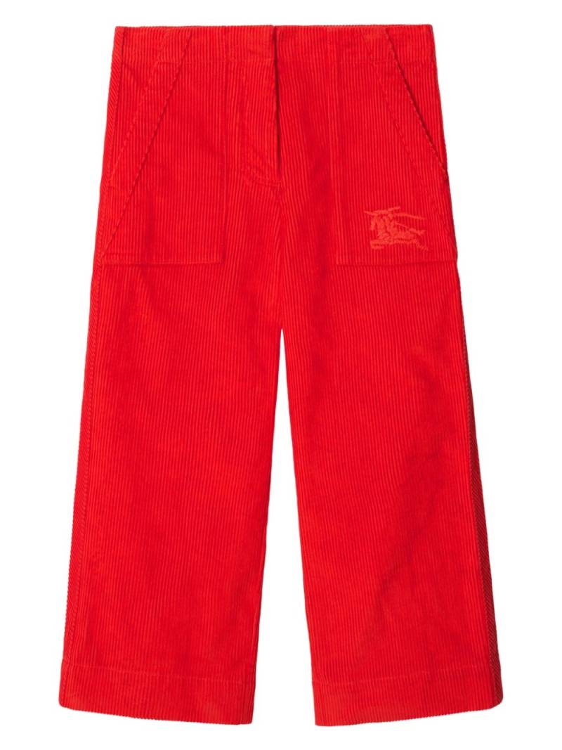 Burberry Kids Orla trousers - Red von Burberry Kids