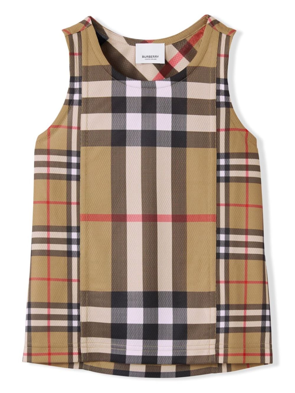 Burberry Kids Vintage Check all-over blouse - Brown von Burberry Kids