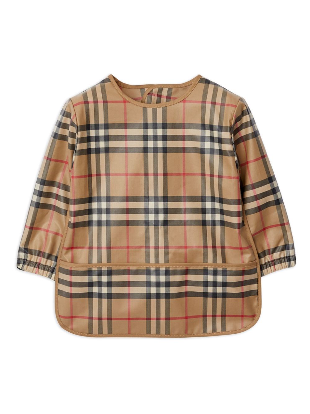 Burberry Kids Vintage Check cotton bib - Neutrals von Burberry Kids