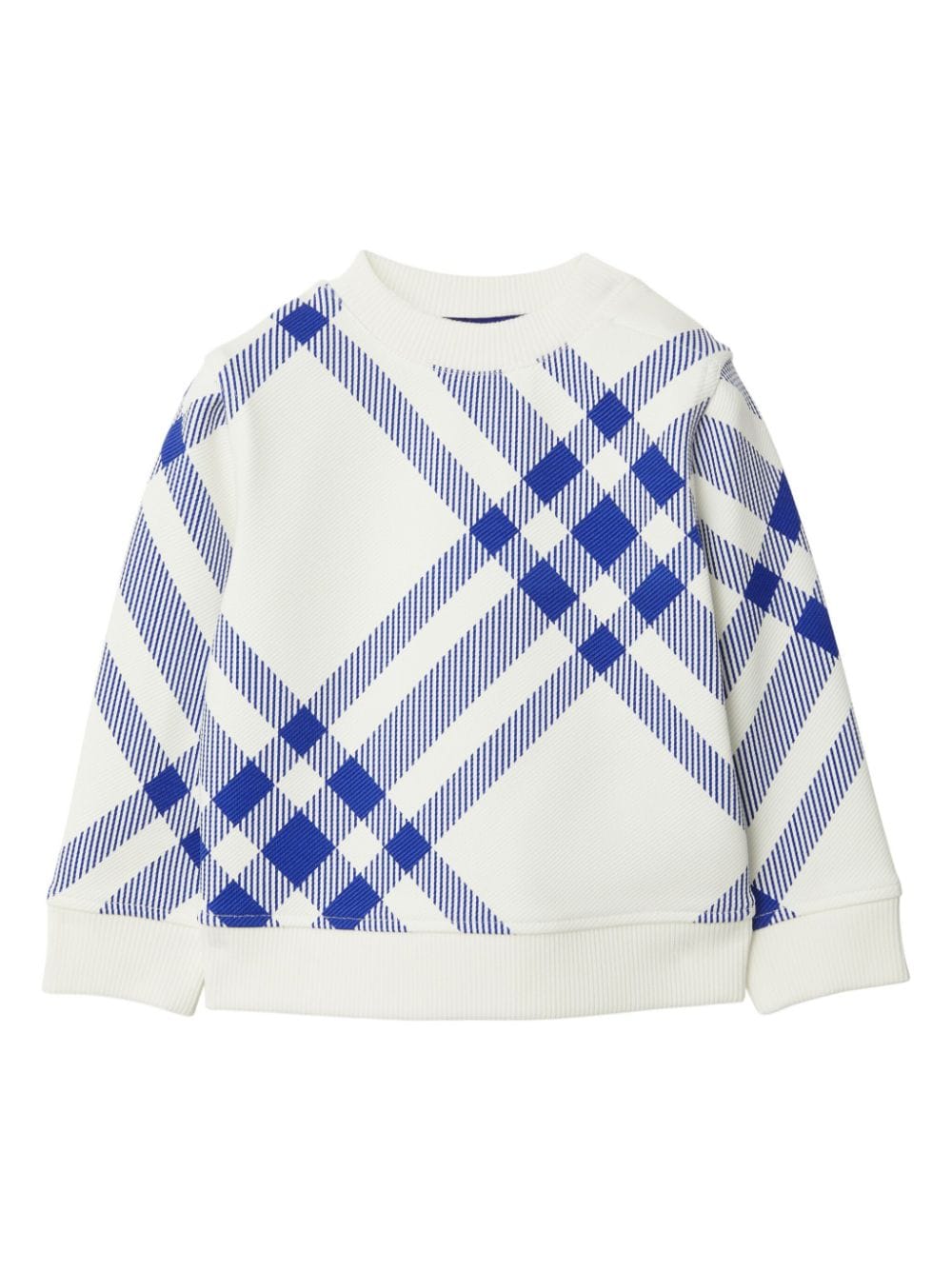 Burberry Kids Vintage Check jersey sweatshirt - White von Burberry Kids