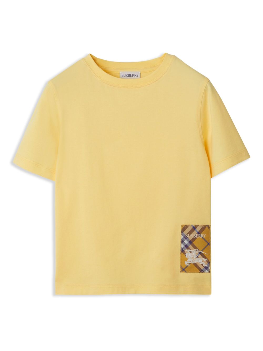 Burberry Kids Vintage Check-patch T-shirt - Yellow von Burberry Kids