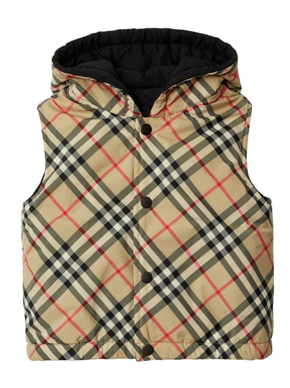 Burberry Kids Vintage-check padded reversible gilet - Neutrals von Burberry Kids