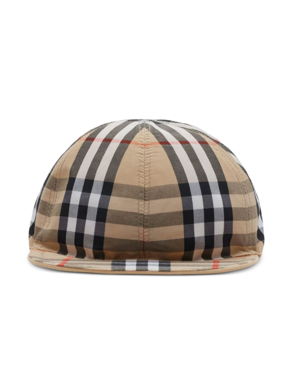 Burberry Kids check-pattern reversible baseball cap - Neutrals von Burberry Kids