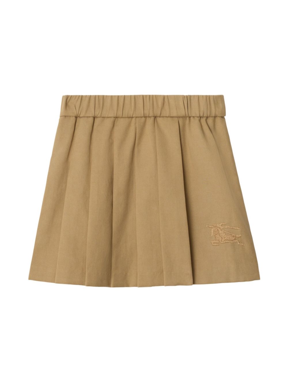 Burberry Kids embroidered motif pleated skirt - Neutrals von Burberry Kids