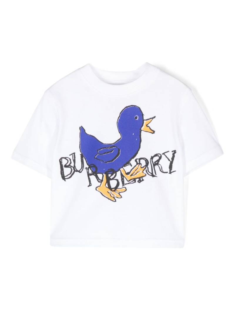 Burberry Kids logo-print T-shirt - White von Burberry Kids