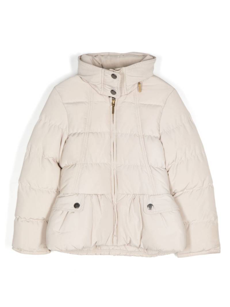 Burberry Kids puffer jacket - Neutrals von Burberry Kids