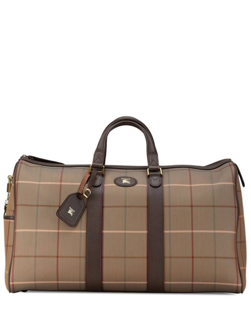 Burberry Pre-Owned 2000-2010 Vintage Check travel bag - Brown von Burberry Pre-Owned